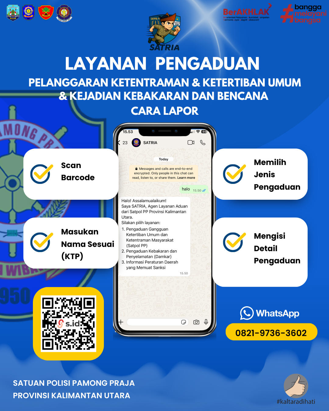 Ilustrasi kegiatan Satpol PP
